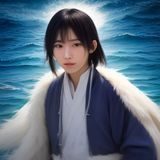 社区产品评测师林悦的职业照，微笑面对镜头，背景为办公室书架